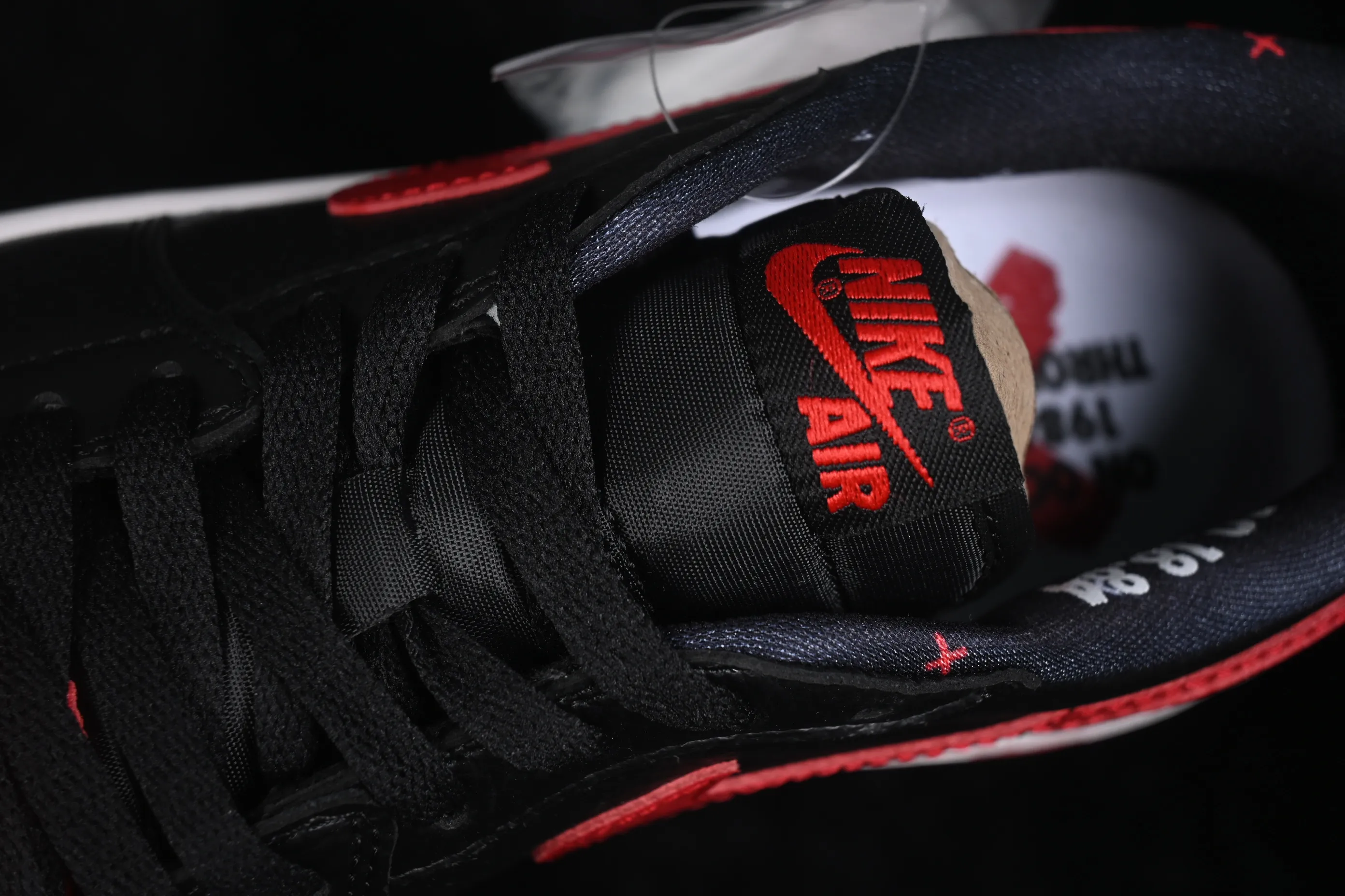 All categories Air Jordan Jordan series basketball shoes Air Jordan 1 Low Air Jordan 1 Low "Banned" AJ1 Joe 1 black and red banned XX low-top cultural casual sneakers IW6276-001